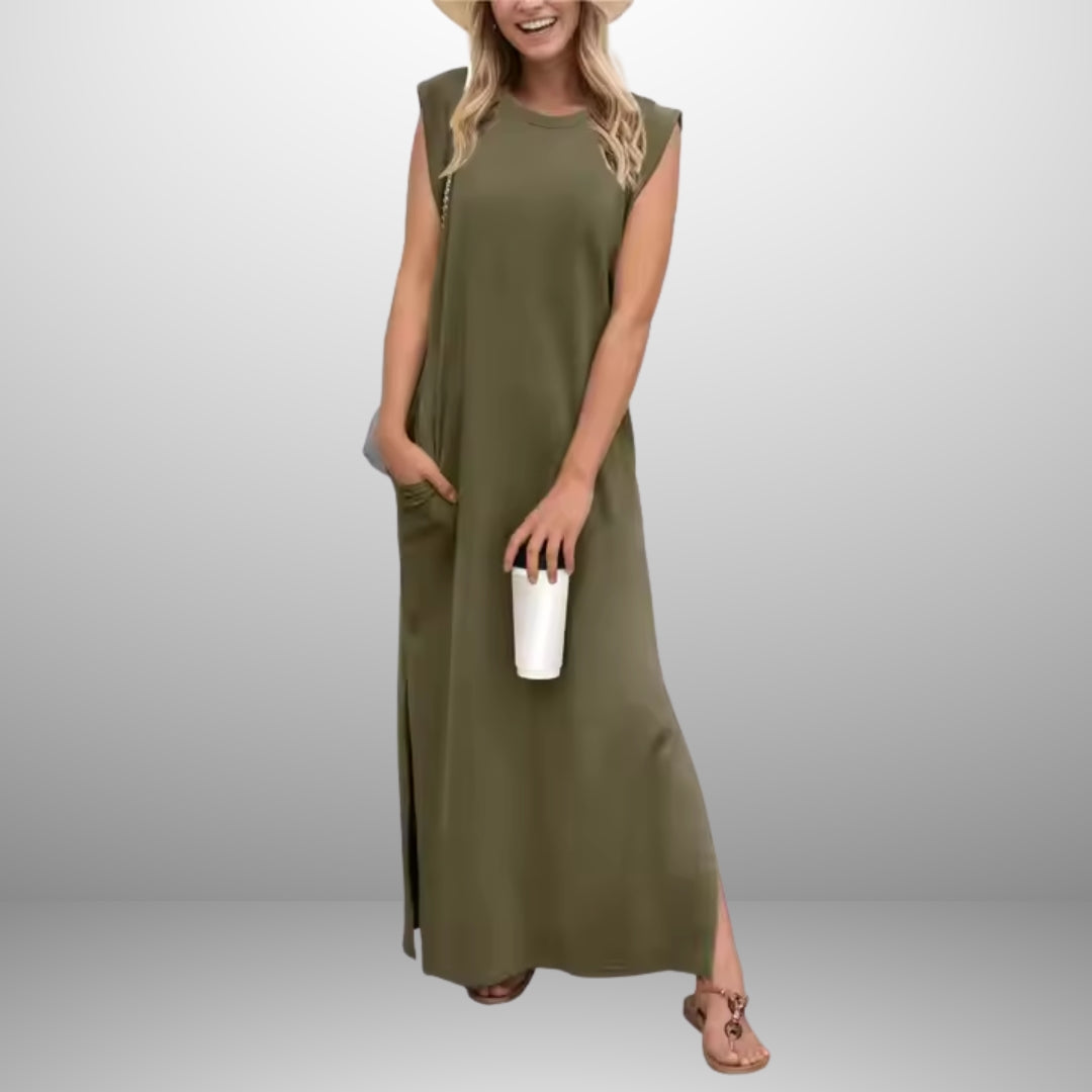 Abito fluido anti-piega