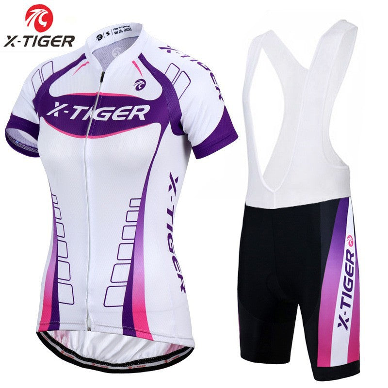X-Tiger - Set da ciclismo per donna
