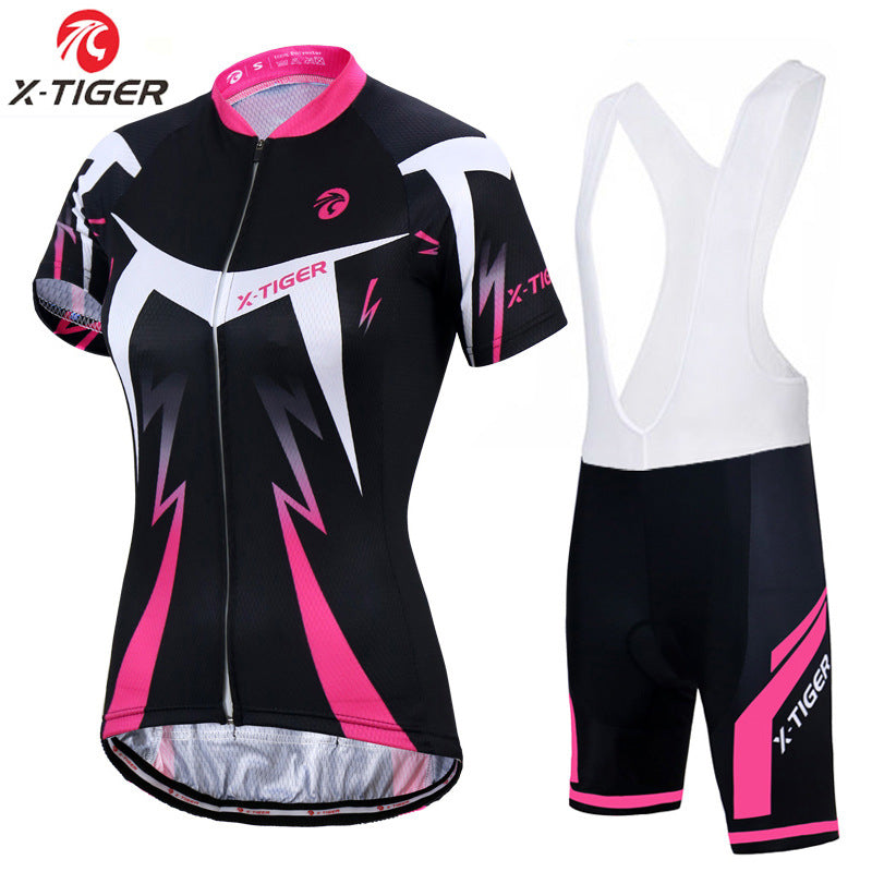 X-Tiger - Set da ciclismo per donna