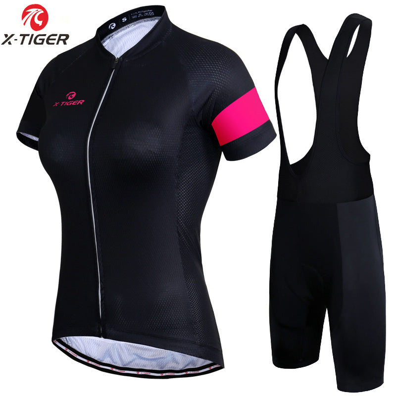 X-Tiger - Set da ciclismo per donna