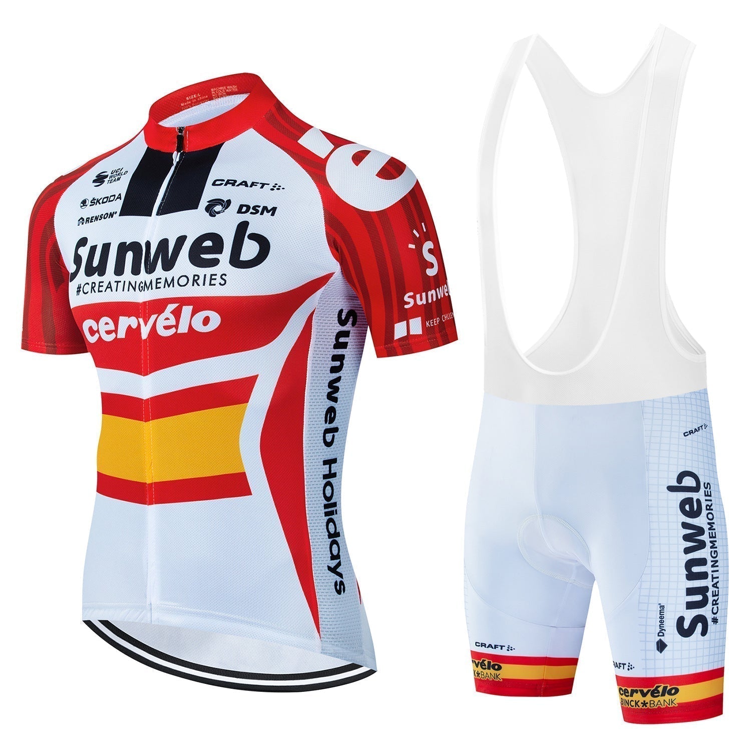 Sunweb - Kit da ciclismo professionale