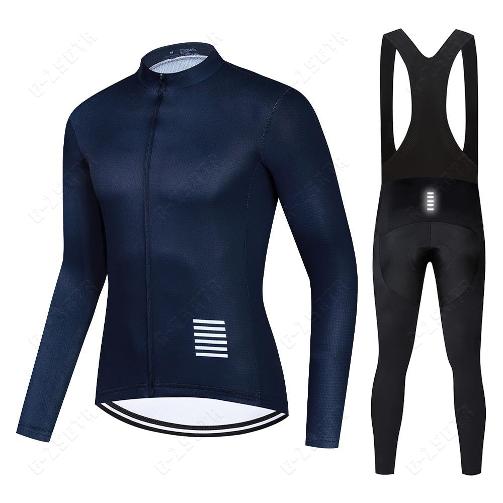 Set di abbigliamento professionale da ciclismo a maniche lunghe