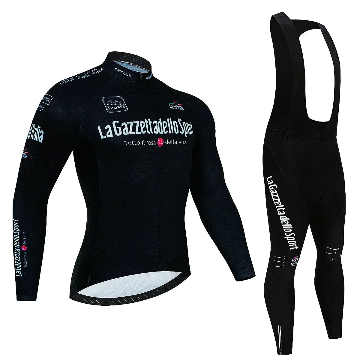 Giro d'Italia - Kit ciclismo professionale a maniche lunghe