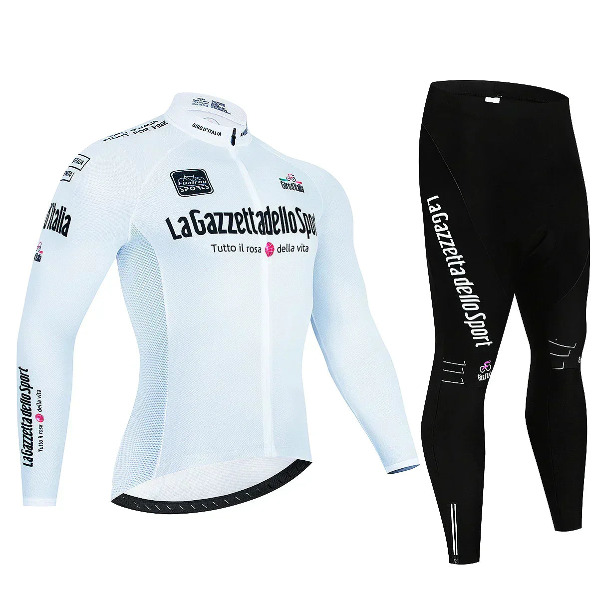 Giro d'Italia - Kit ciclismo professionale a maniche lunghe
