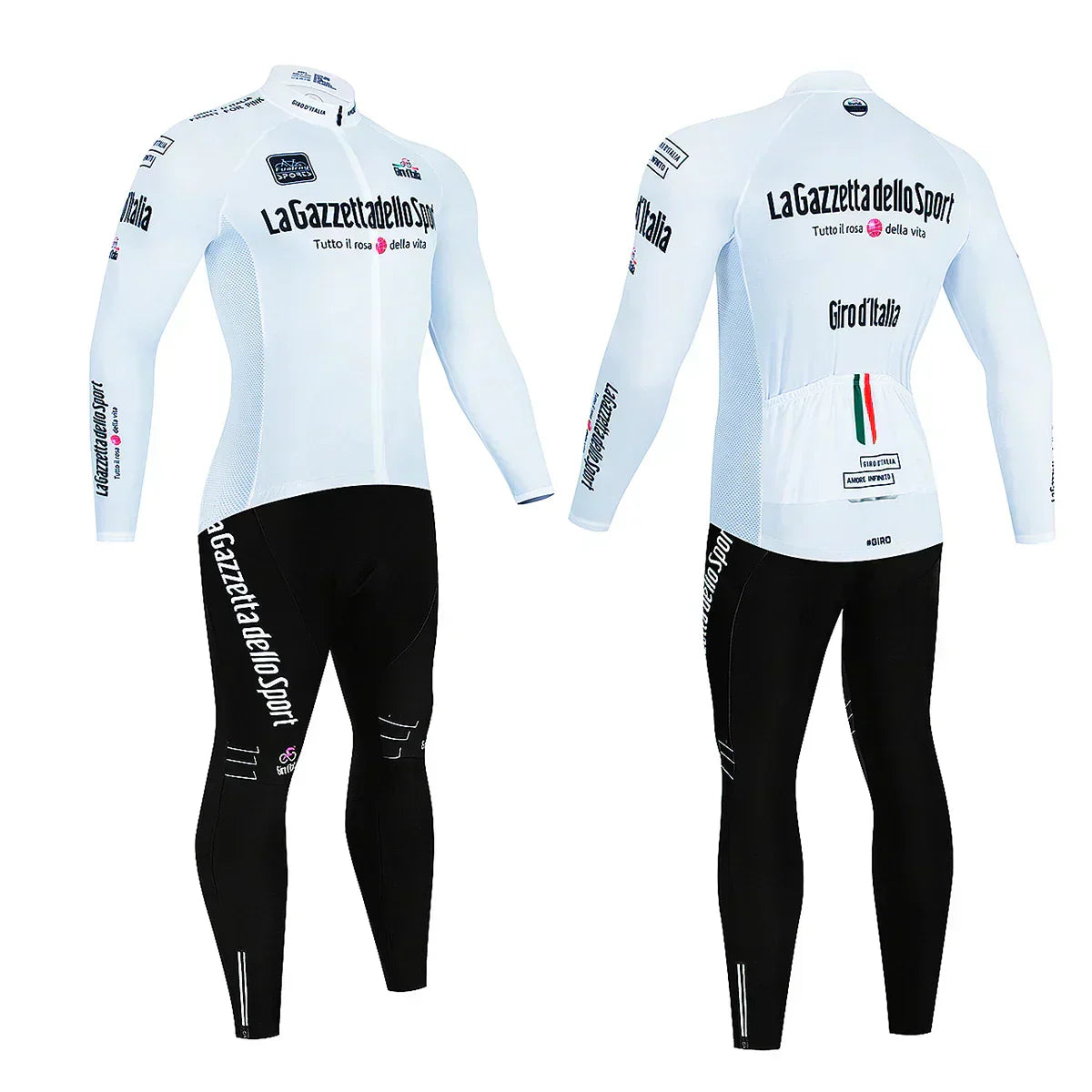 Giro d'Italia - Kit ciclismo professionale a maniche lunghe
