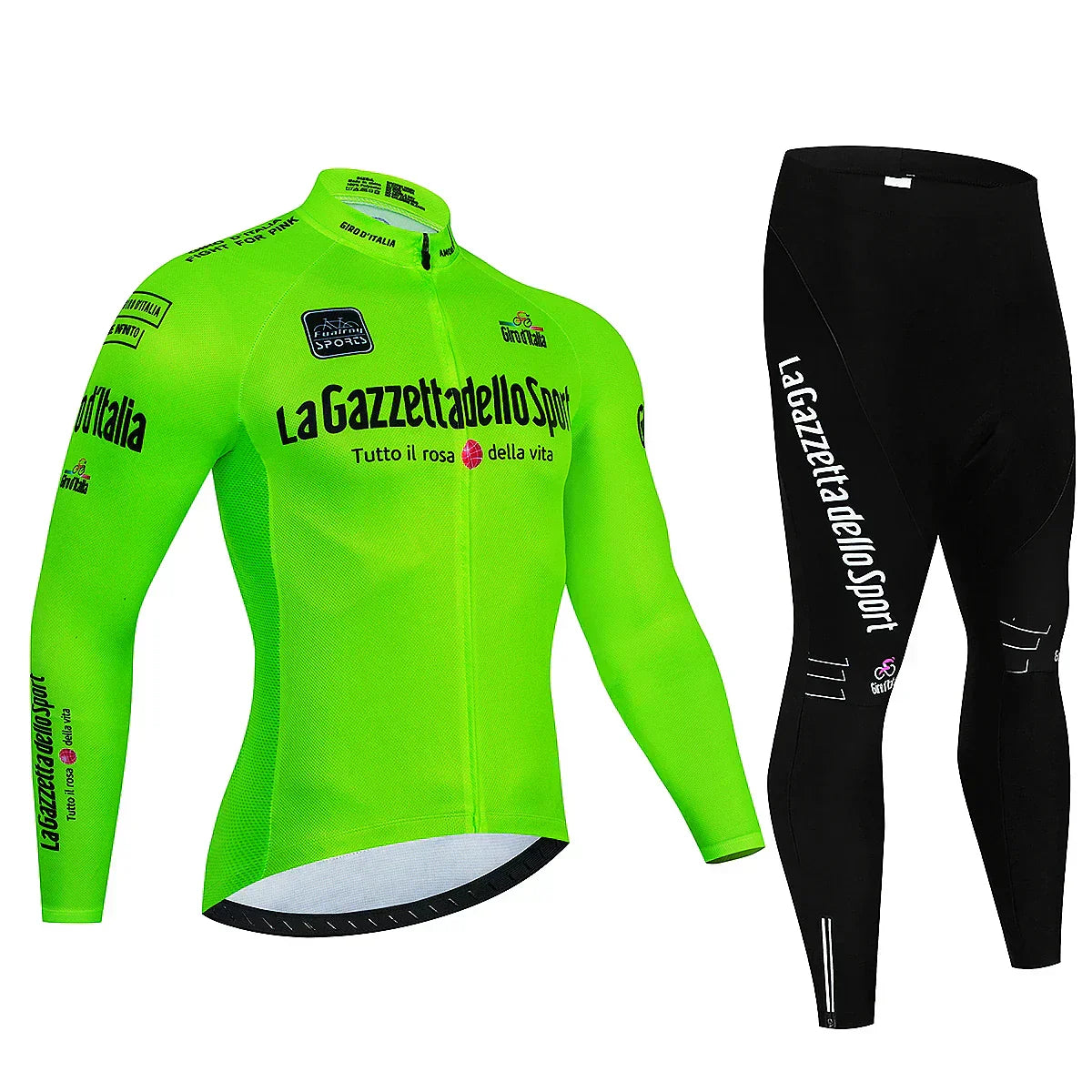 Giro d'Italia - Kit ciclismo professionale a maniche lunghe