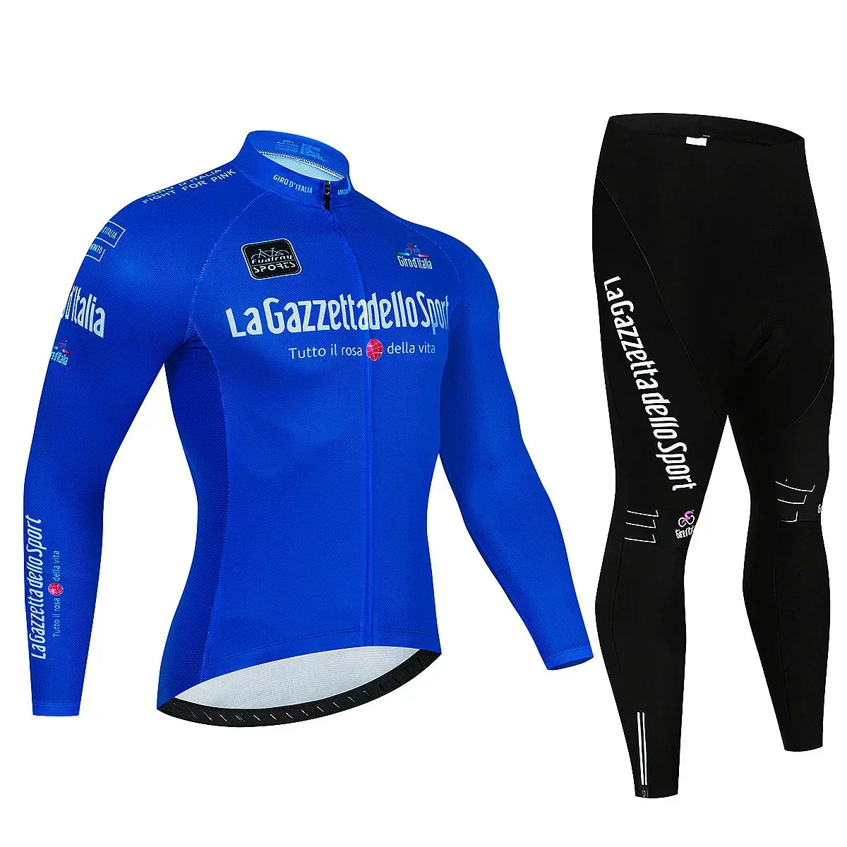 Giro d'Italia - Kit ciclismo professionale a maniche lunghe