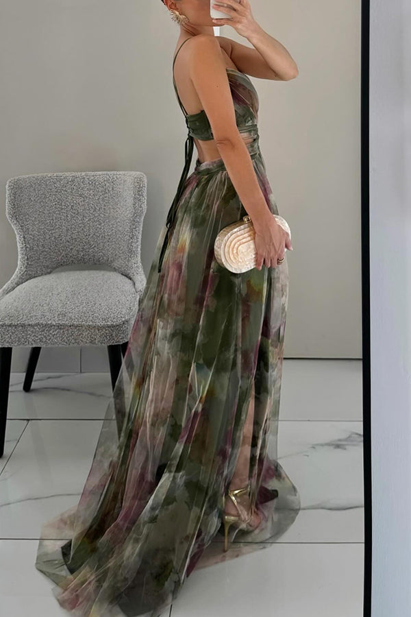Abito floreale elegante