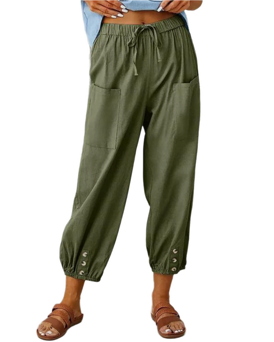 Elena - Soft Loose-Fit Women's Pants