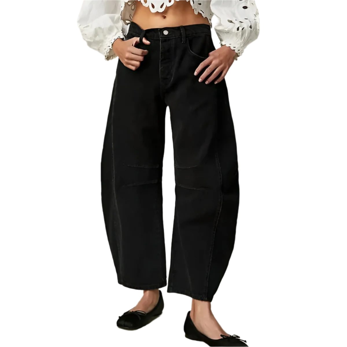Isabella - High Waist Women's Relaxed Jeans