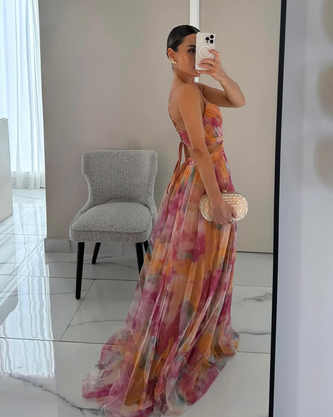 Abito floreale elegante