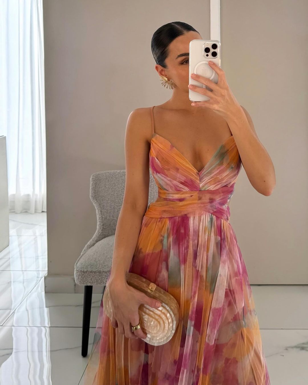 Abito floreale elegante