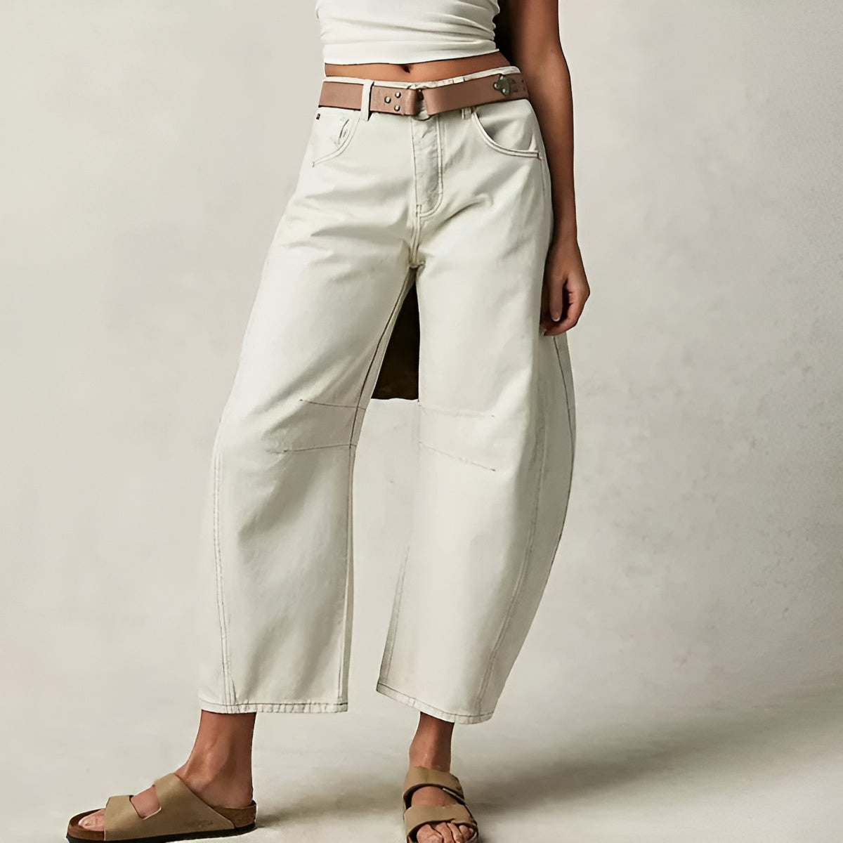 Isabella - High Waist Women's Relaxed Jeans