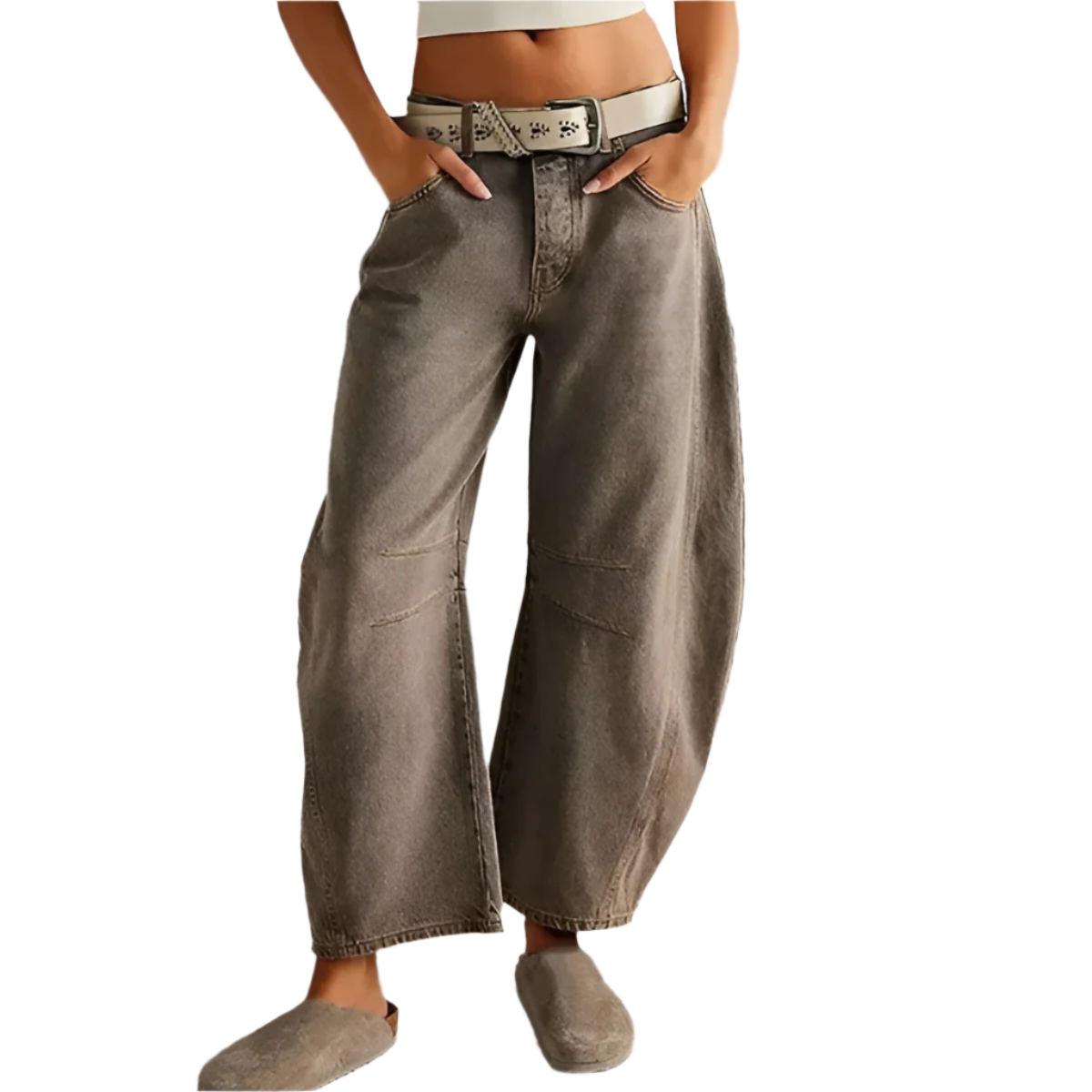 Isabella - High Waist Women's Relaxed Jeans