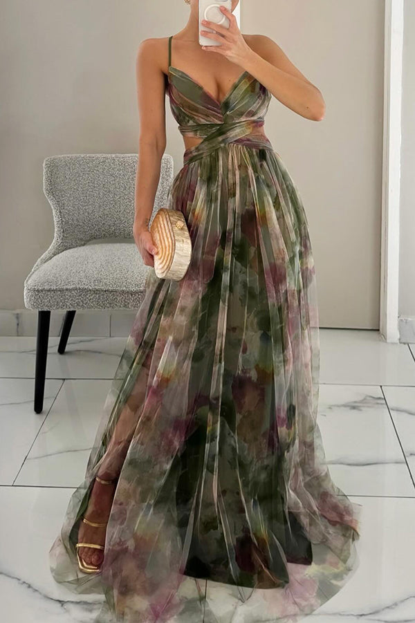 Abito floreale elegante