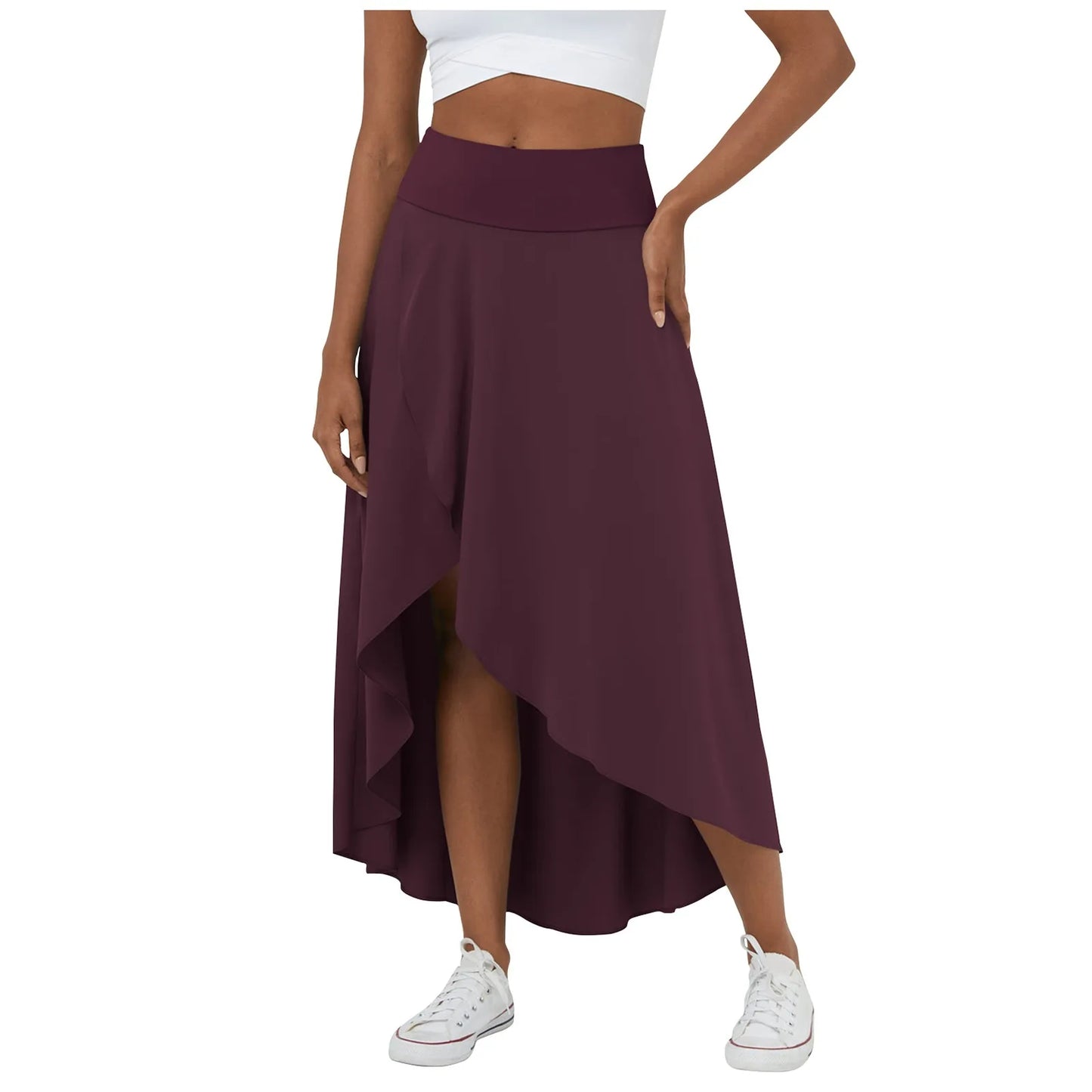 Natalia | Split Loose Skirt