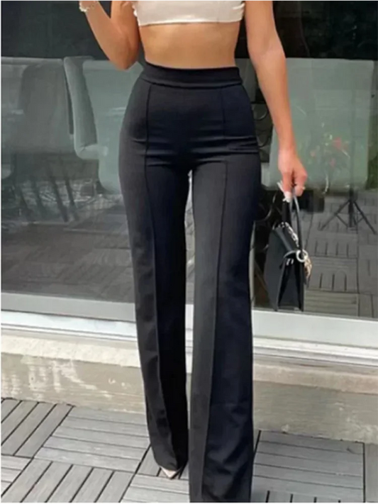 Verdi | Slim-Fit Bell-Bottom Pants
