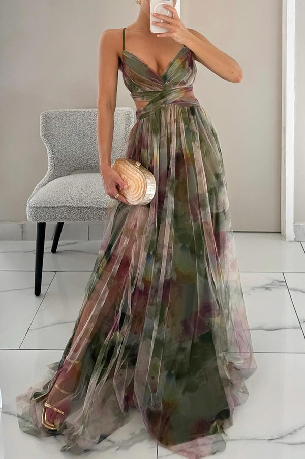 Abito floreale elegante