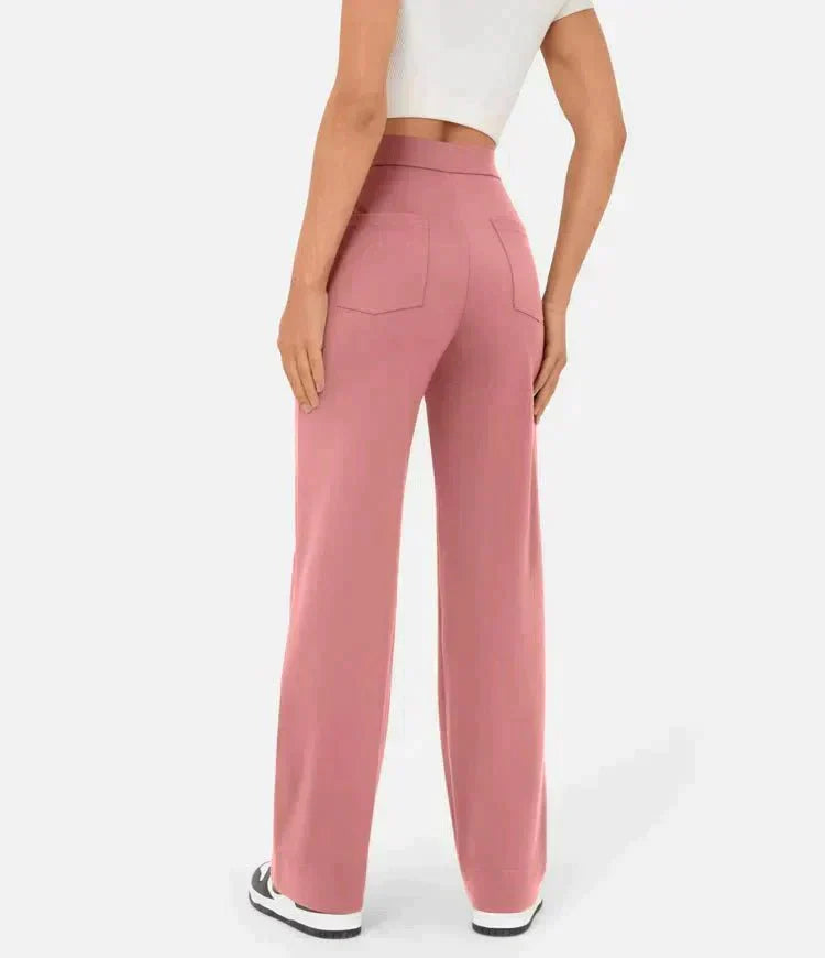 Jade | Elastische broek hoge Taille