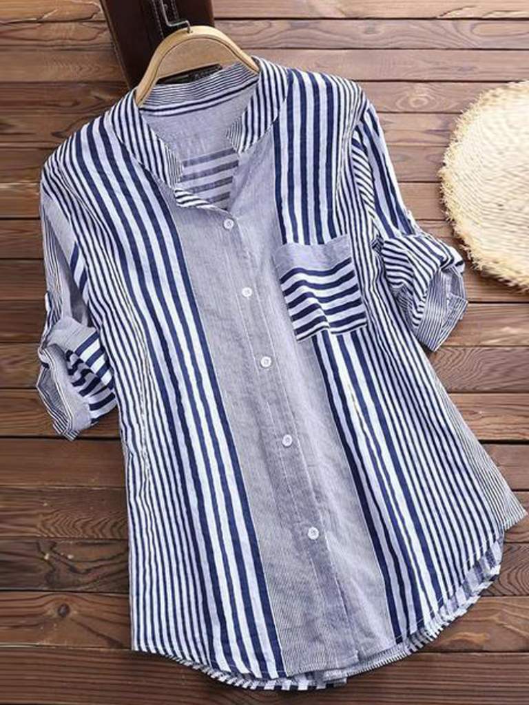 Brielle™ - Striped Blouse