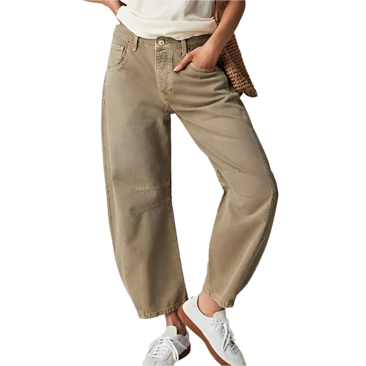 Isabella - High Waist Women's Relaxed Jeans